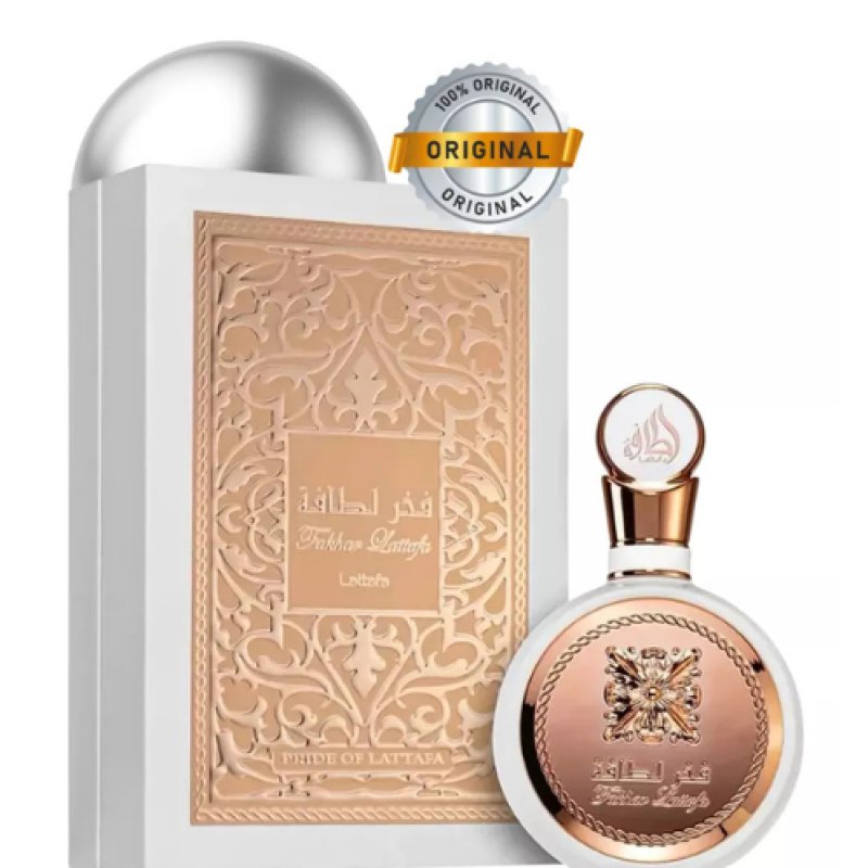 Perfume Árabe - Lattafa Eau De Parfum 100ml Fakhar Rose ( Perfume Feminino )