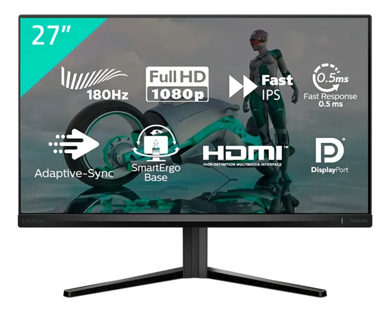 Monitor Gamer Philips Evnia 27 Ips Wide Fullhd 180hz 05ms